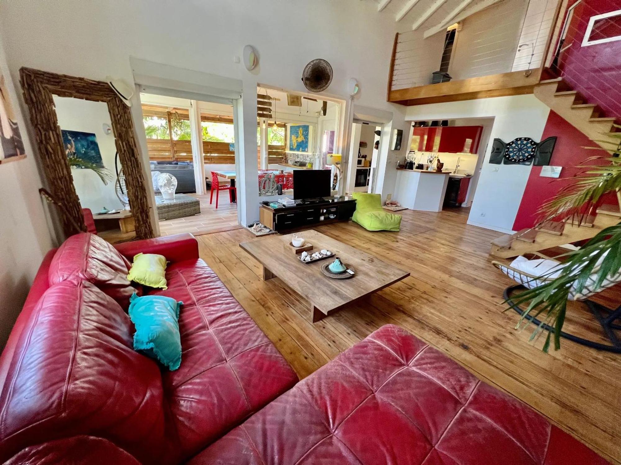 Appartement Spacieux A Sainte-Anne, Vue Sur La Mer Et Jacuzzi Kültér fotó